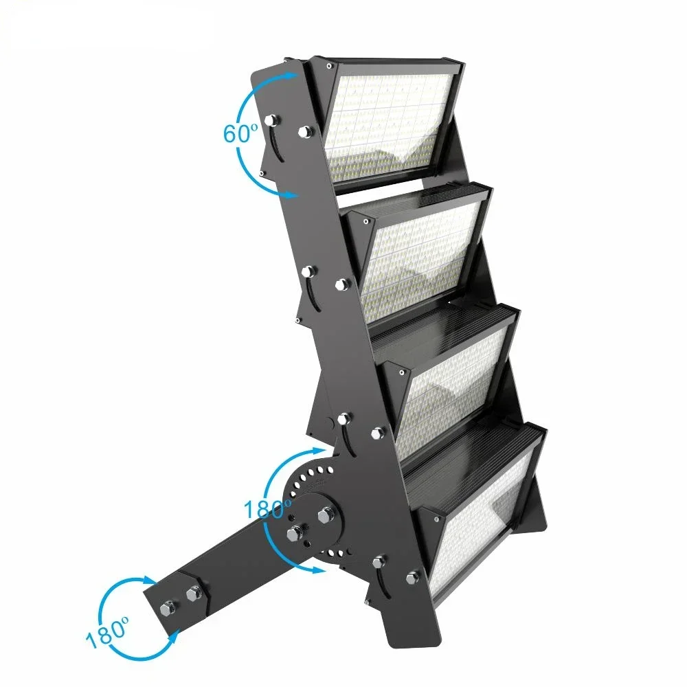 100-277V Super Quality Led High Mast Light 5 Years Guarantee Sport Stadium Led Light 1000W Led Flood Light