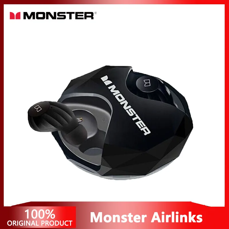 

TWS-наушники Monster Airlinks с шумоподавлением и микрофоном, Bluetooth 5,0