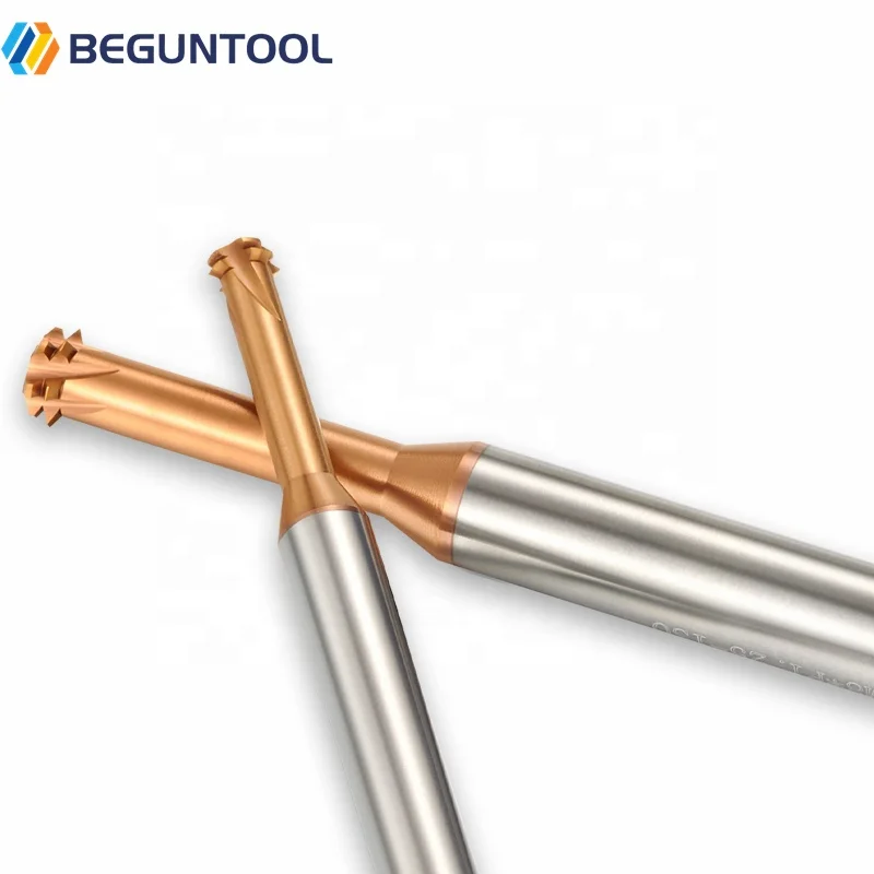 

Двухрядная твердосплавная фреза высокой твердости из метрического сплава