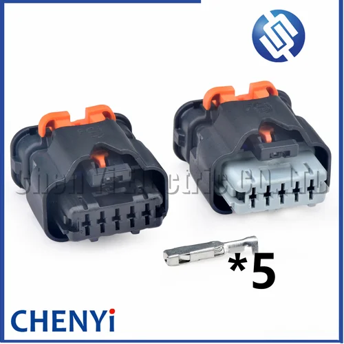 Conector impermeable automotriz serie 1,5 de 5 pines enchufe F del mazo de cables 633700   F F F 833700 13893671   Para Peugeot Citroen renault