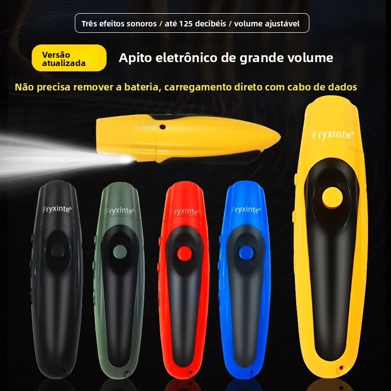 新型電子ホイッスル-審判用競技鳩ホイッスル-サッカー屋外消防交通訓練用コマンドホイッスル-照明付き