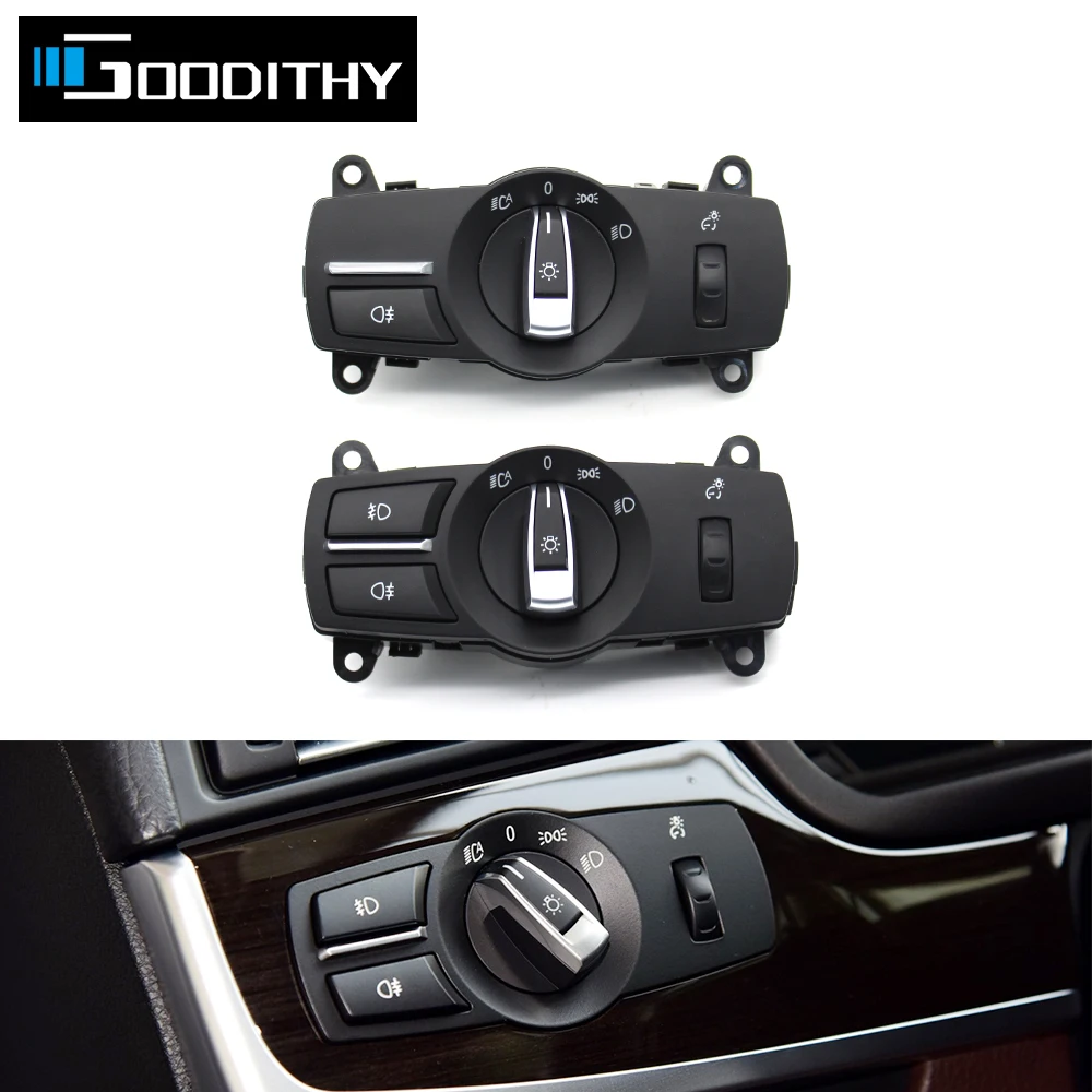 

Car Headlight Switch Lamp Rotation Button Assembly For BMW 5 5GT 6 7 X3 X4 Series F10 F07 F06 F01 F25 F26 520 525 530 640 730