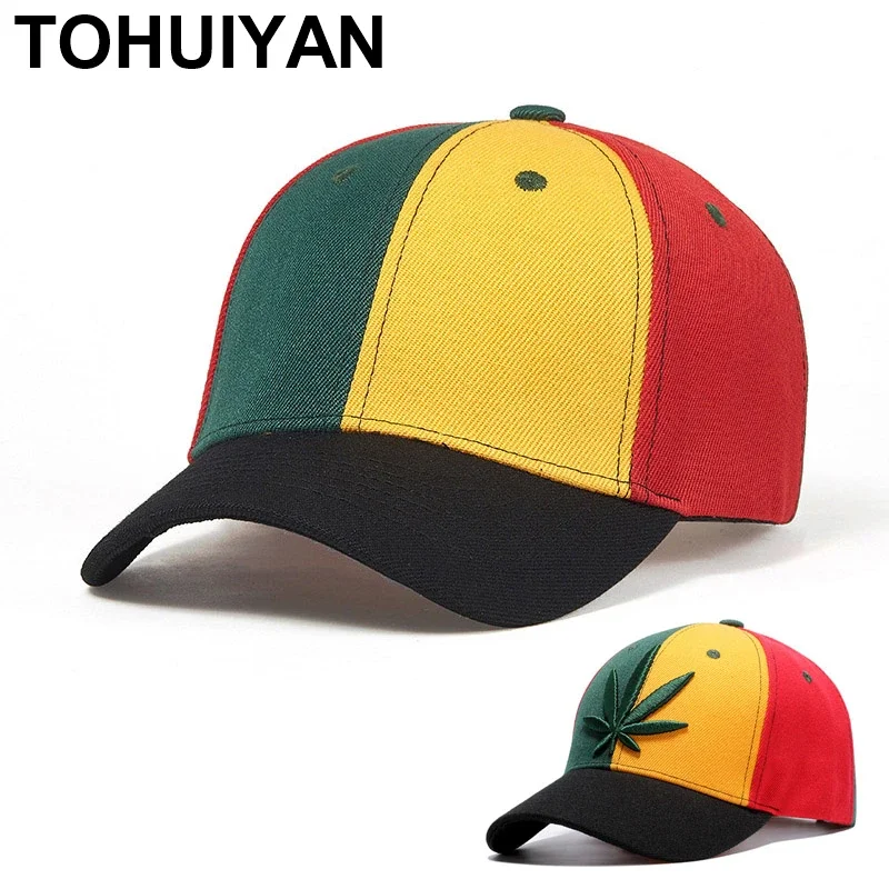 Unisex Multicolor Baseball Cap Men Brand Bone Snapback Hat Women Streetwear Hip Hop Hats Fashion Strapback Sun Caps for Male