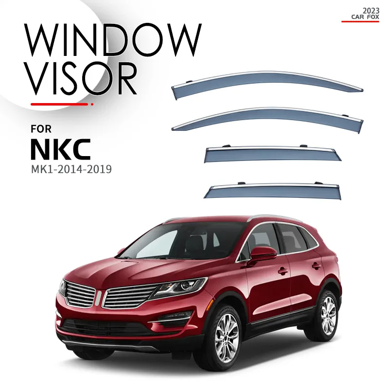 

Защитный козырек для окна Lincoln MKC, экран для погоды, боковой экран, экран для лобового стекла автомобиля, аксессуары для автомобиля