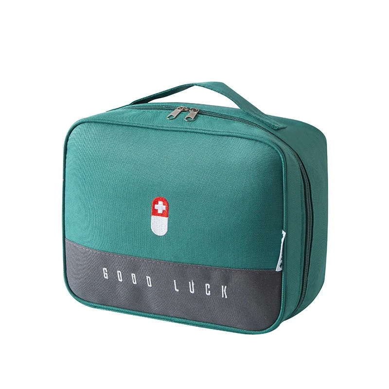 Large-Capacity Thickened Medicine Box Layered Family First Aid Kit Medicine Boxes Medicine Cabinet Portable Fabric Storage Bag