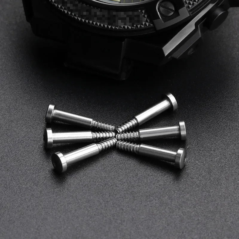 For Casio GST-B100, GST-W110, GST-W300, and GST-S120: Strap Connection Screws, Strap Connector Fastening Screws, and Other Parts