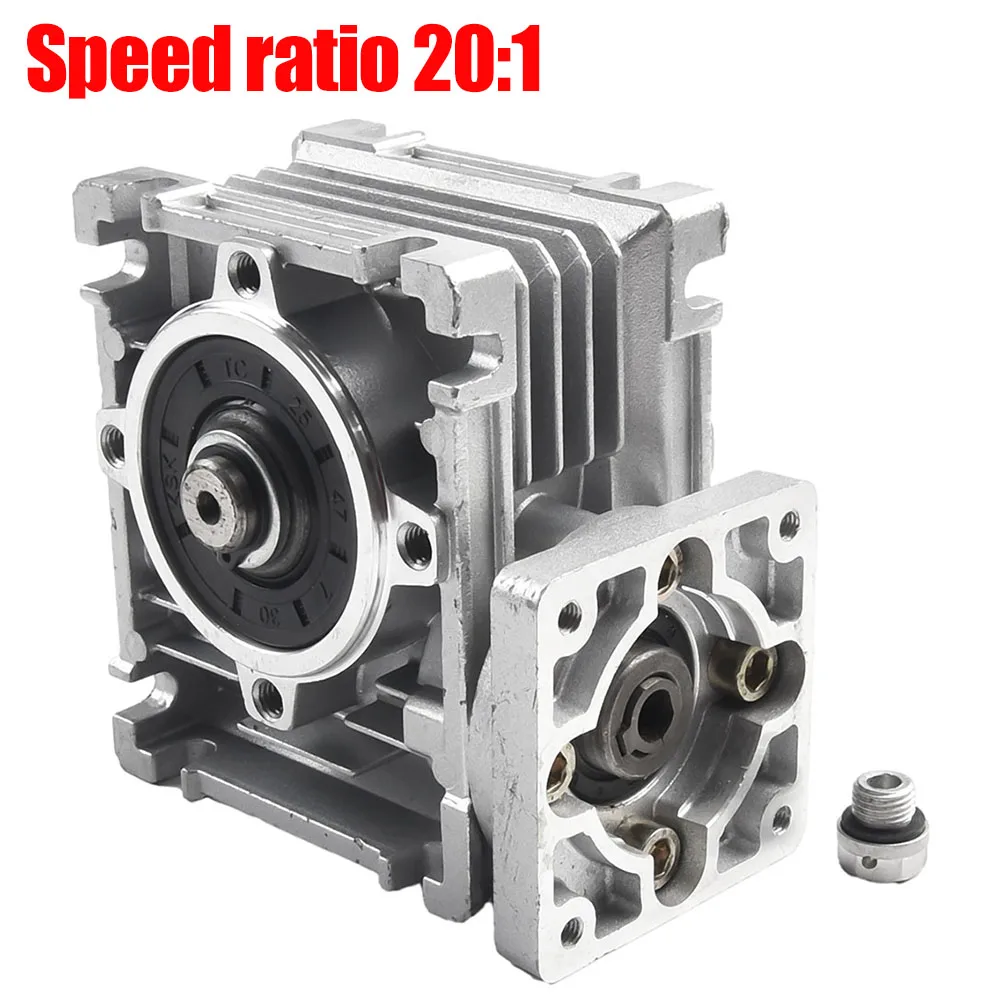 For Manufacturing For NEMA 23 Motors RV030 Gearbox Quick Stops Tight Spaces 57*57mm Flange Frame Compact Design High Torque