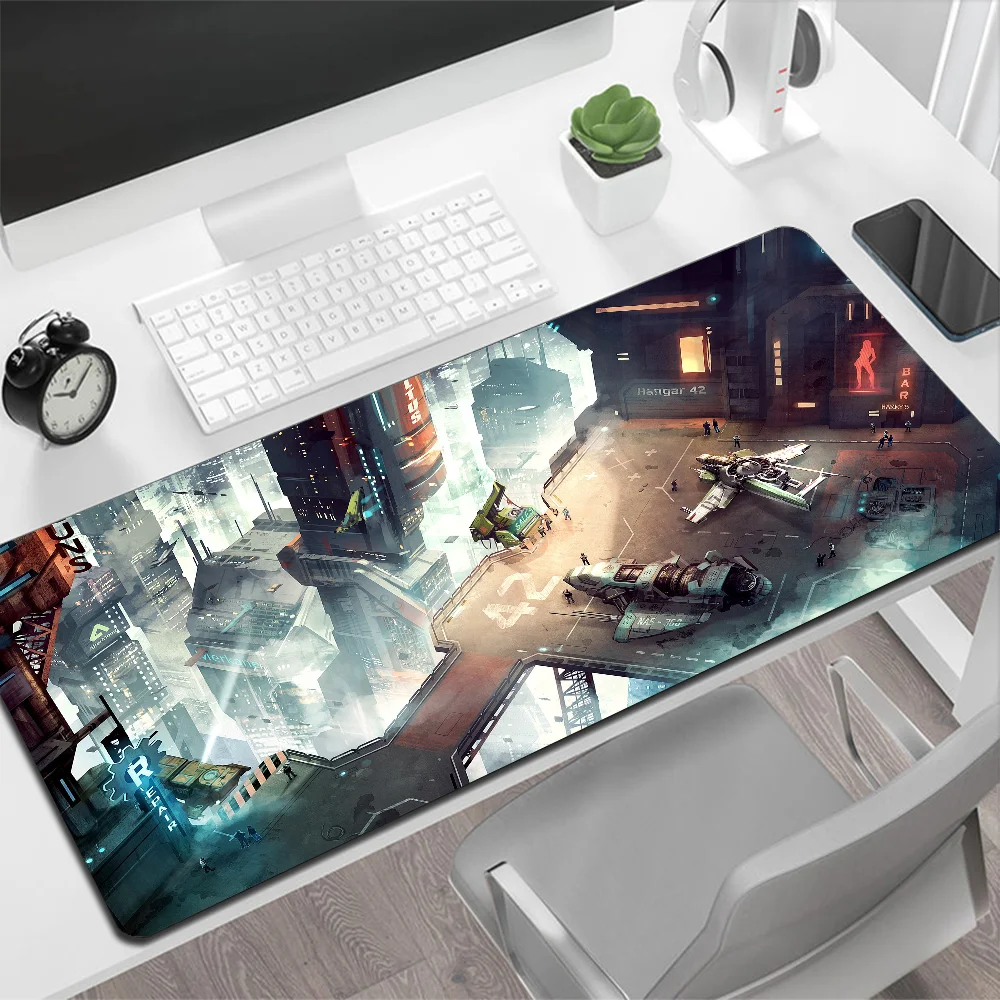 Star Citizen Large Mouse Pad Gaming Mouse Pad PC Gamer Computer Mouse Mat Big Mousepad XXL Carpet Keyboard Desk Mat Mause Pad