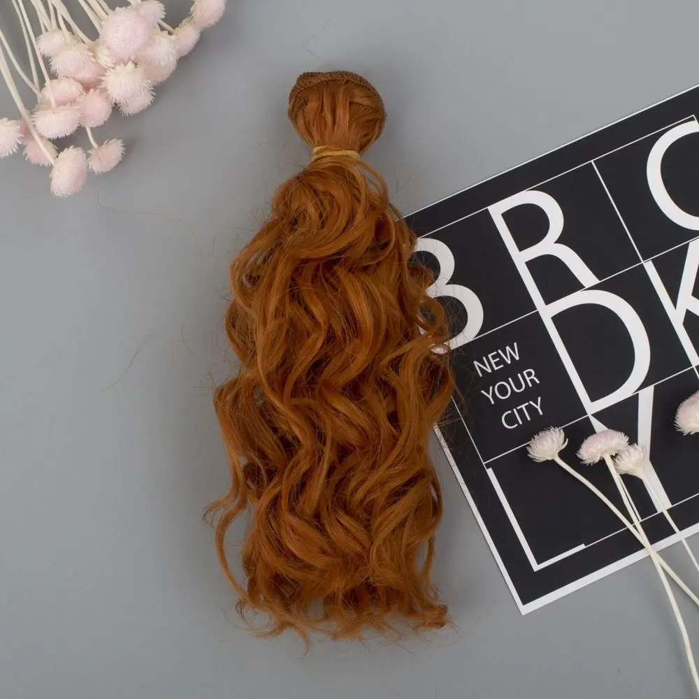 

Модные аксессуары Tresses BJD Кукла Парик Высокотемпературный 1/3 1/4 1/6 Кукла Волосы Парик Кукла Periwig Кукла Вьющиеся Парики Кукольные волосы