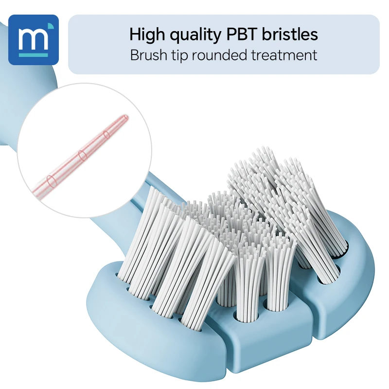 1/2 Pieces, Kidsren\'s Three-Sided Toothbrush/High-Quality Soft Bristles/With Safety Baffles to Prevent Throat/Suitable for Daily Oral Cleaning for