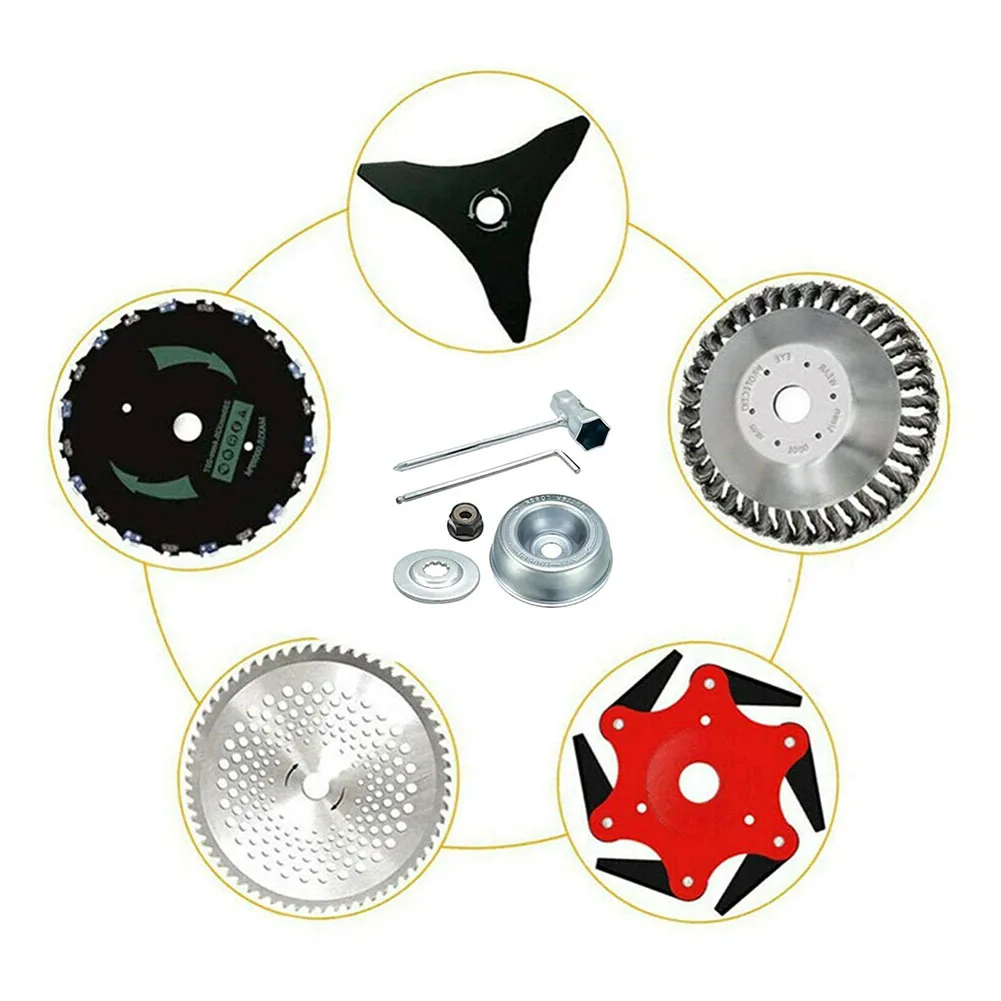 Maintenance Hardware Kit for String Trimmers Includes Thrust Washer M10 1 Collar Nut and T Wrench for FS80R FS110R FS130R Models