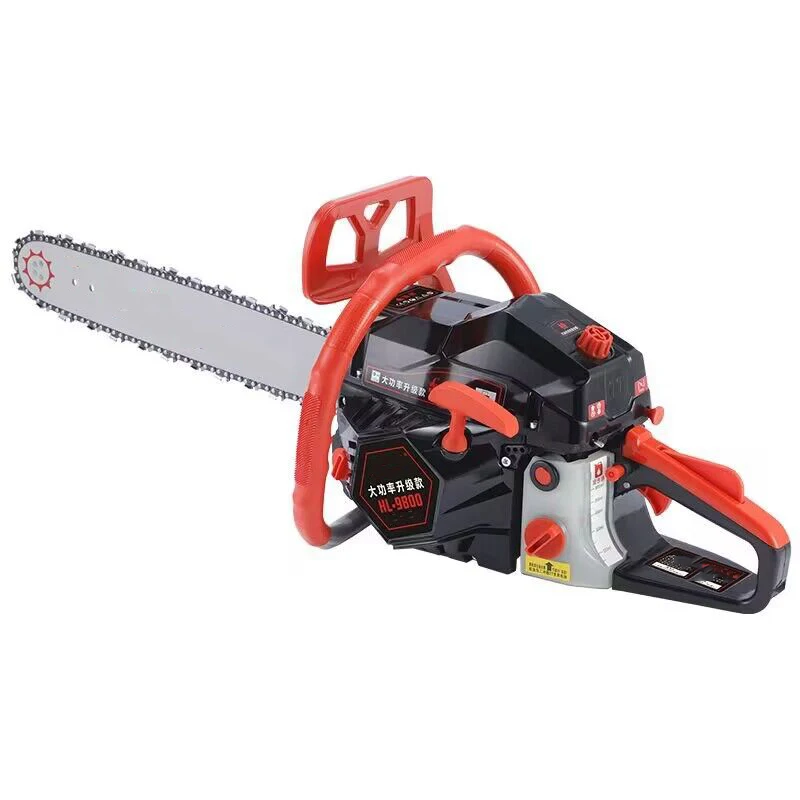 German Chain Gasoline Saw Icebreaker High-Power Chainsaw Arborist Cutting Machine Household  Logging Saw