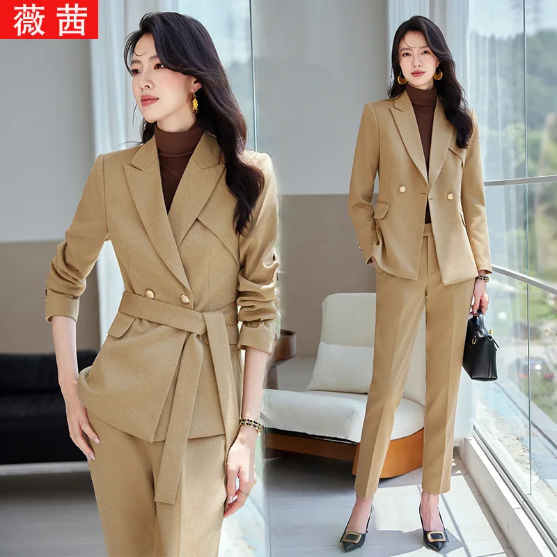 

Suit Women2024New Spring and Autumn High-Grade Temperament Business Clothing Casual Small Suit Jacket