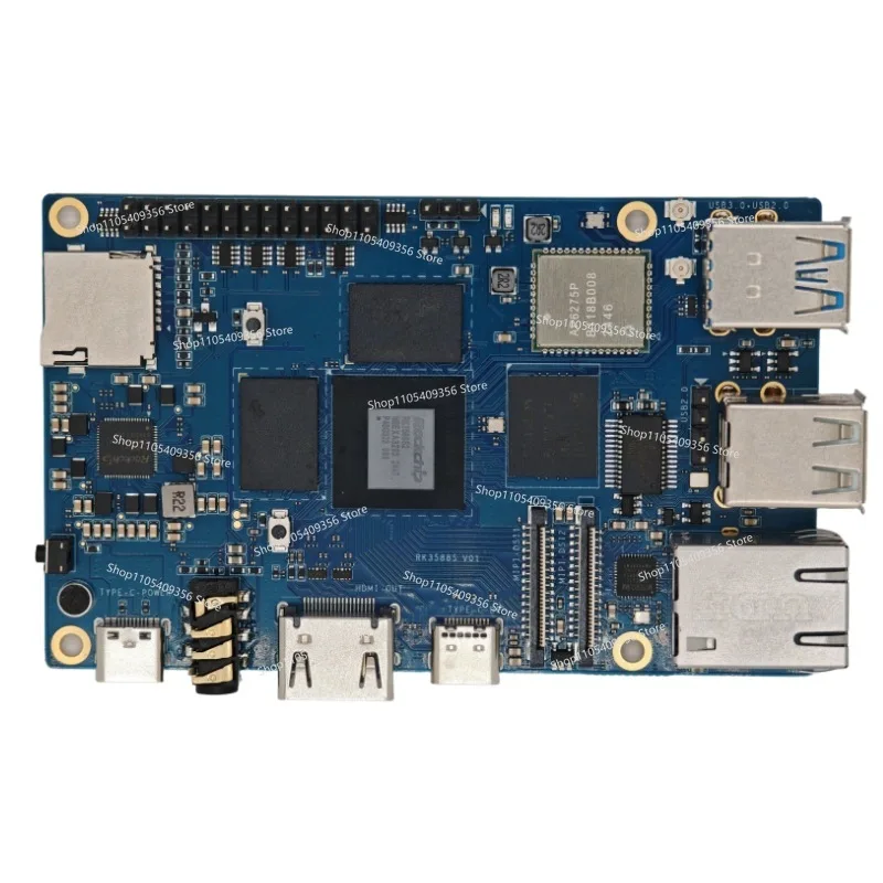For Raspberry Pi 5 Replace RK3588S Development Board 8 Core Self-developed Main Board 6TOPS Hashing Power Orange Pi 5B