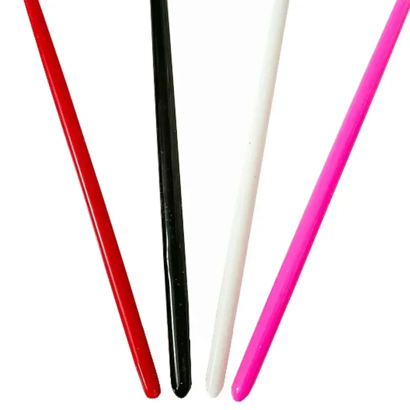 10 قطعة أشرطة الرقص الإيقاعي الجمباز الباليه اللافتات باتون التدوير للأطفال الفني الأطفال عرض المواهب تألق الوردي 2/4/6 متر