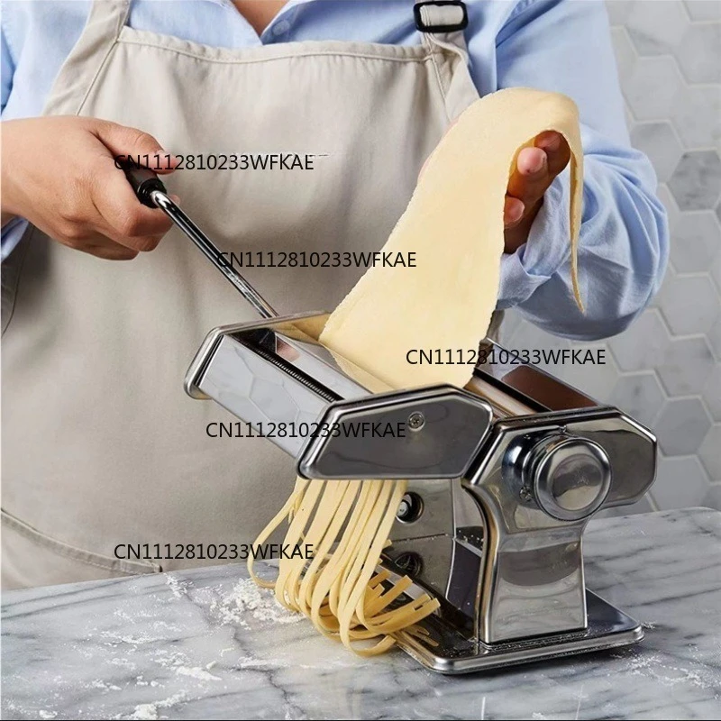 150 split noodle press small manual household kitchen dumpling skin noodle press hand crank commercial noodle machine
