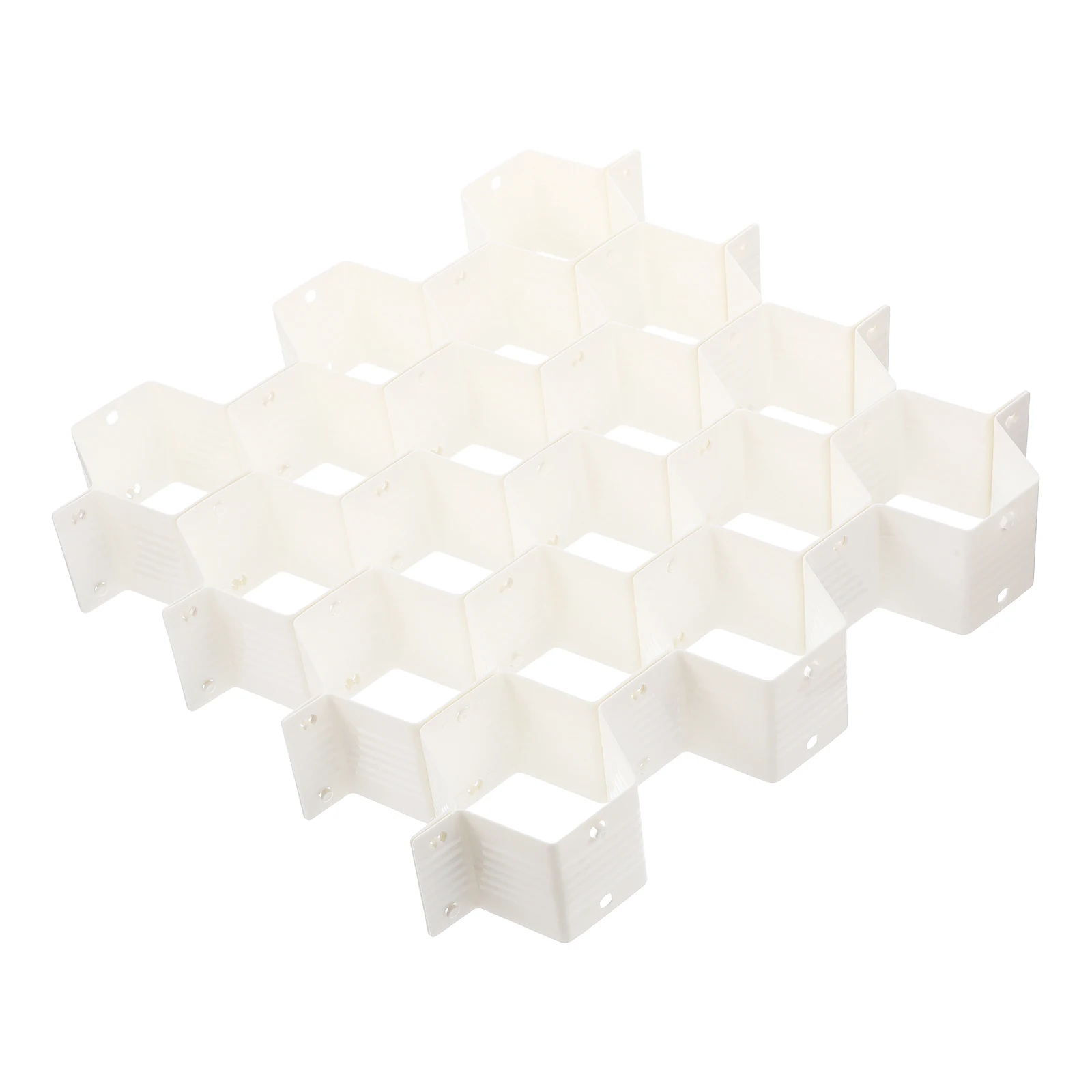 

Underwear Storage Board Plastic Dividers Organizer Grid Drawer Separator Lattice Wardrobe