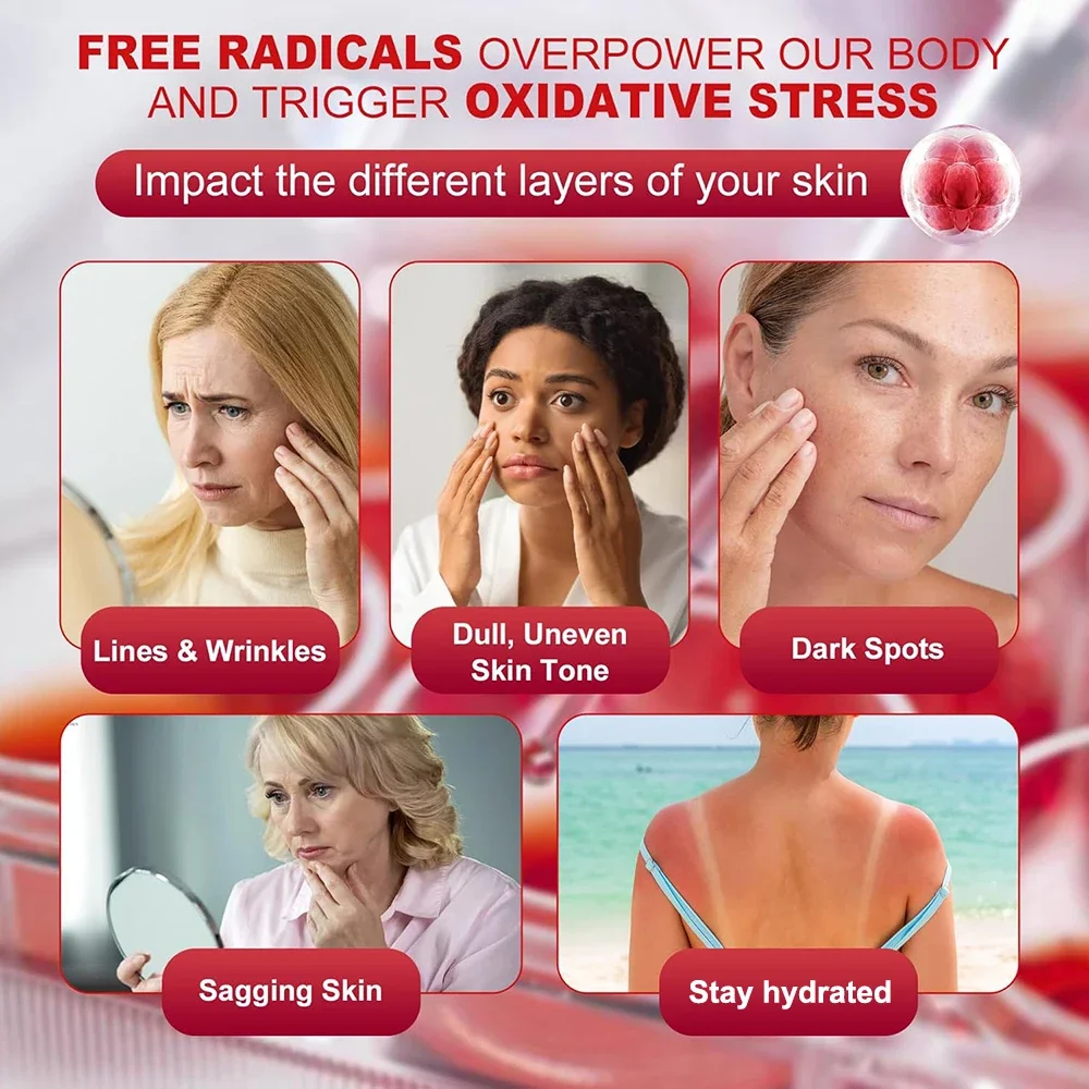 أستازانتين - يدعم صحة العين والبشرة ومضادات الأكسدة، مناسبة للدعم الغذائي للمفاصل والدماغ والجهاز المناعي والقلب #4