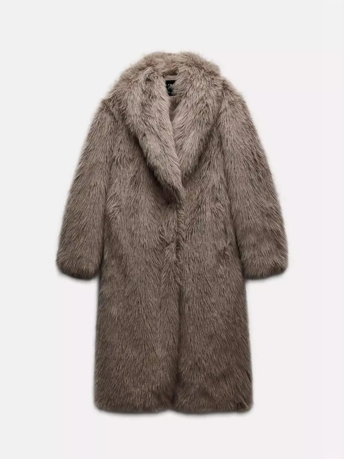 

Осень-зима, Новое поступление, женская длинная пушистая шуба Jaet Premium Sensation, верхняя одежда из синтетической кожи в Корейском стиле