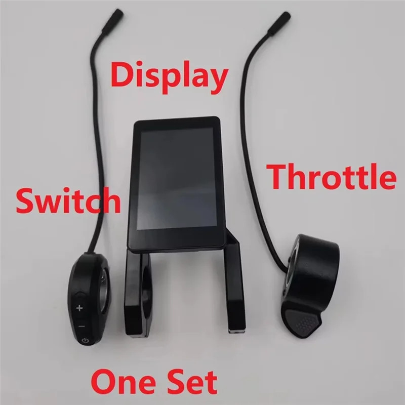 

A51Q-48V Dashboard Electric Scooter LCD Display Digital Meter With Switch Throttle For Joyor S Electric Scooter