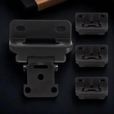 

4Pcs Self Closing Cabinet Hinges Iron Durable Kitchen Cupboard Door Hinges Rust Resistant Furniture Replacement