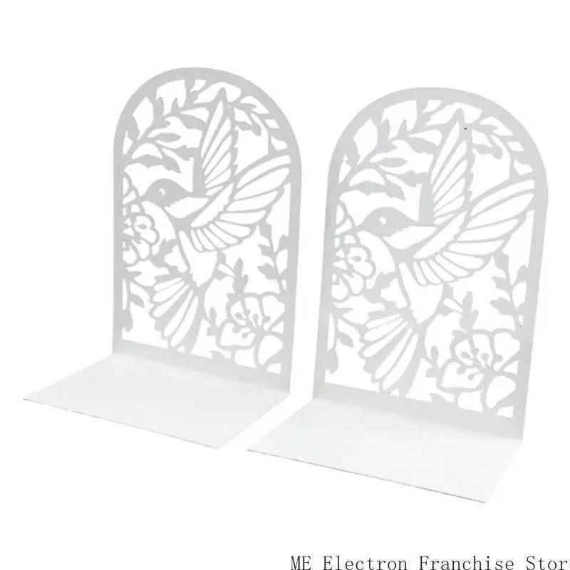 T5EA 2pcs выдолбленная птица цветочный конец