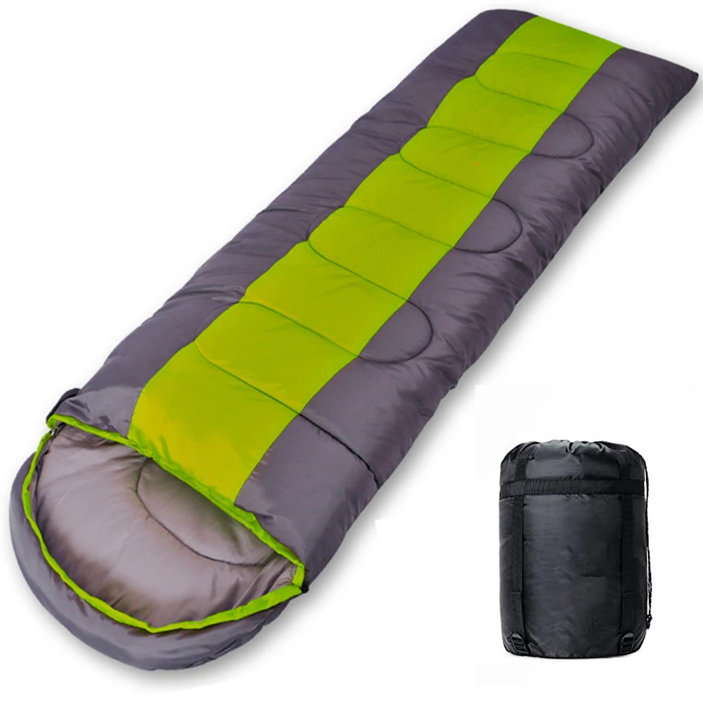 

2023 New Four-Season Lightweight Polyester Sleeping Bag for Outdoor Camping and Can Be Customized logo