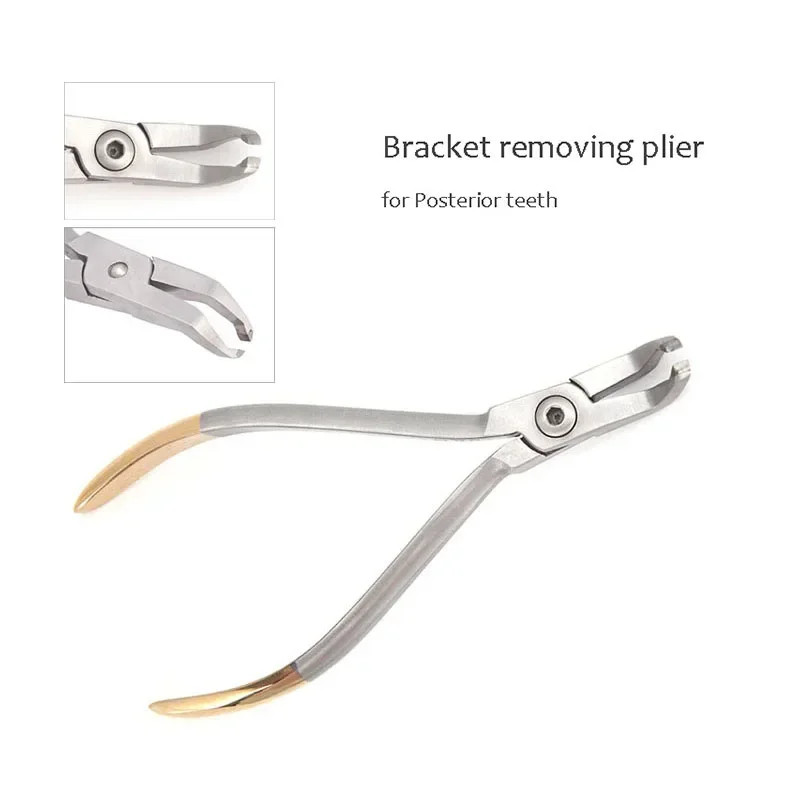 Orthodontic Plier Set Stainless Steel for NiTi Wire Cinch Back End Cutting and Lingual Arch Forming
