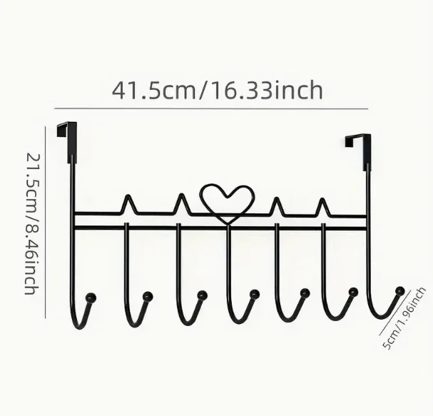 Hook Behind the Door Cross-border Punch-free Clothing Hanging Hat Hanging Entrance Rack Storage and Organization Wholesale Hook