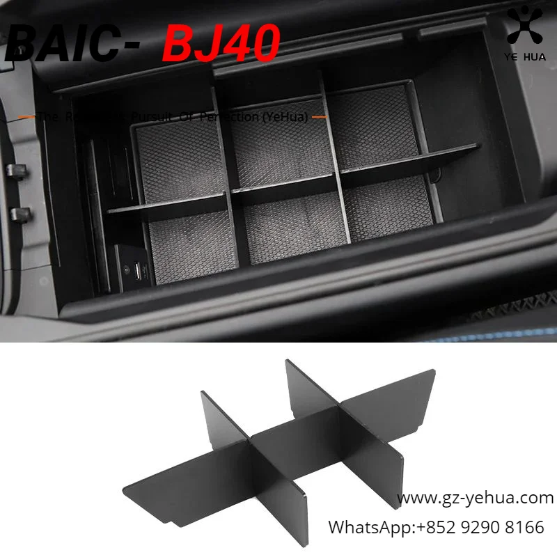 

For Baic BJ40 Ickx K2 2021-2022 Armrest Box Storage Partition Car Assecories Accessories for Vehicles Stowing Tidying Accessory