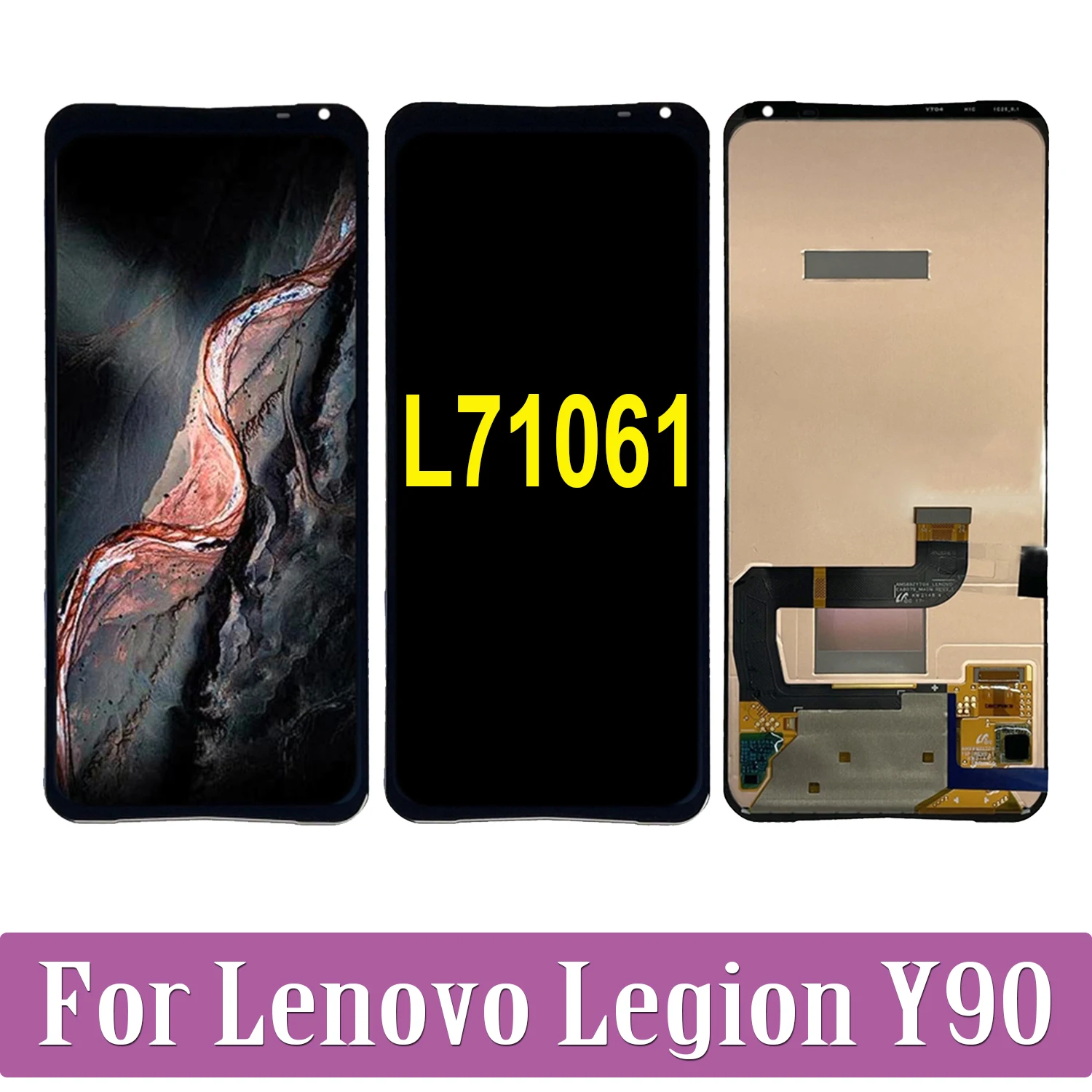 

ЖК-дисплей 6,92 дюйма AMOLED для Lenovo Legion Y90 L71061, сменный сенсорный экран с дигитайзером в сборе