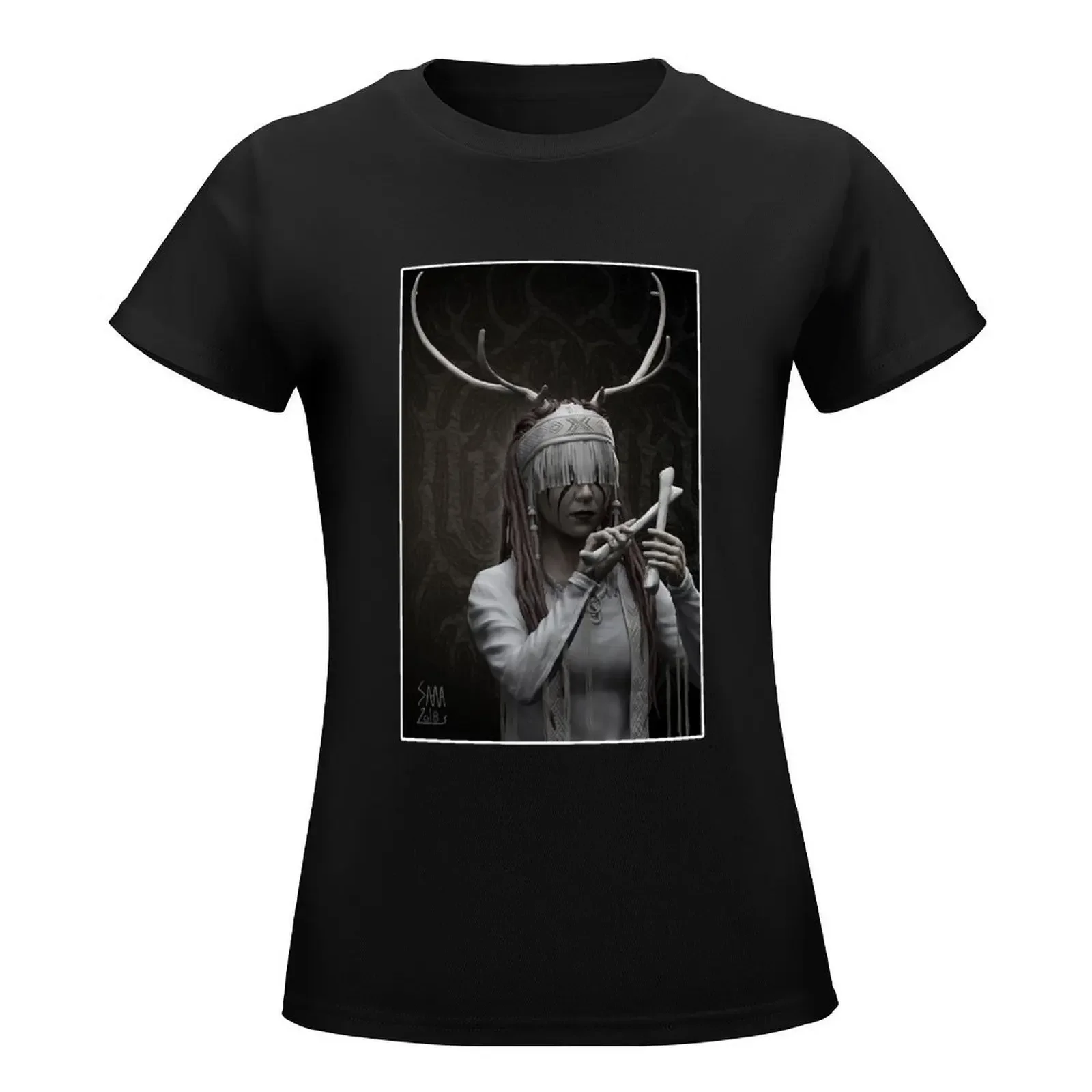 Heilung Maria Franz T-Shirt Female clothing shirts graphic tees Aesthetic clothing t shirts for Women loose fit