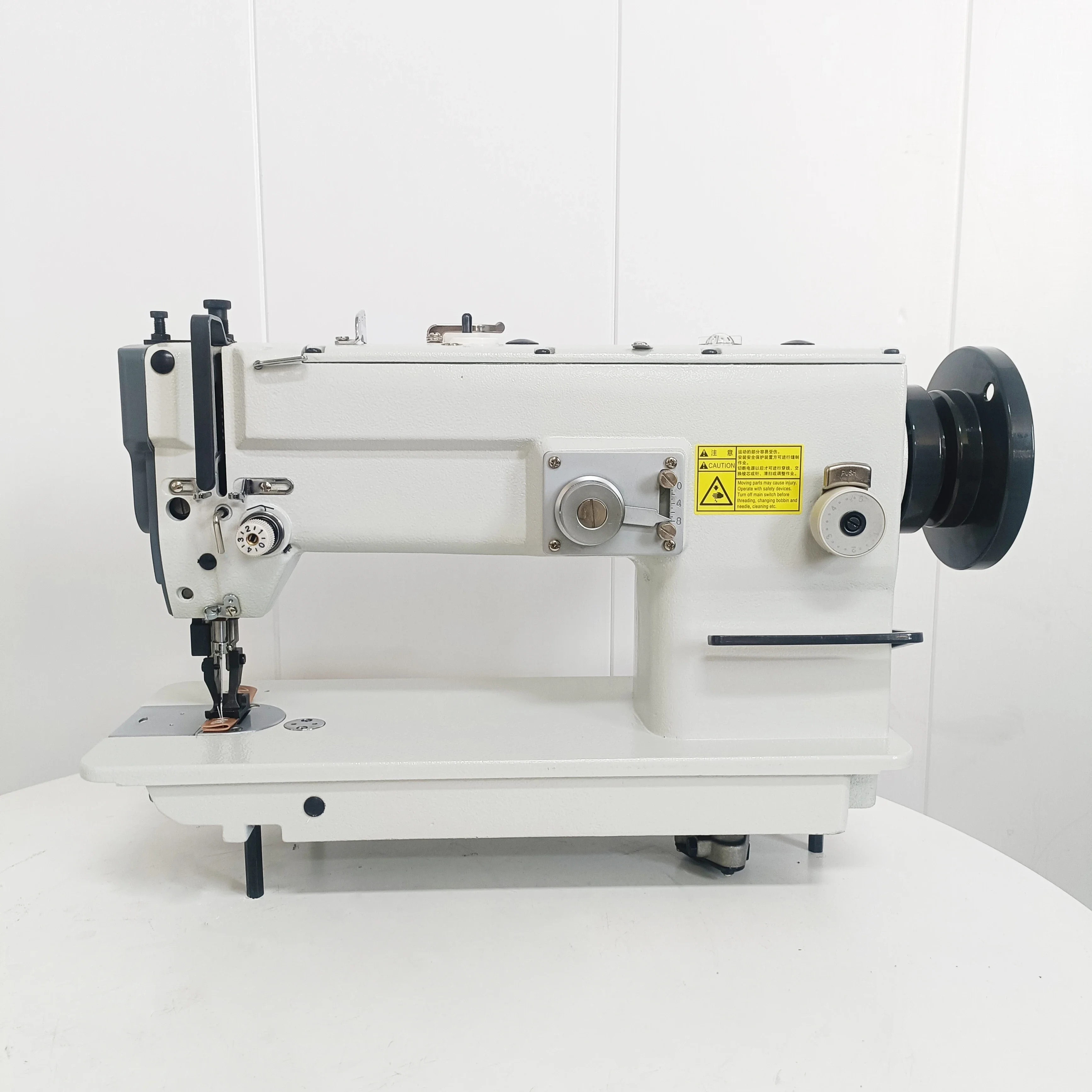 

CP-2530 Heavy Duty Direct Drive Leather Double Presser Walking Foot Zig Zag Sewing Machine(Large Hook)