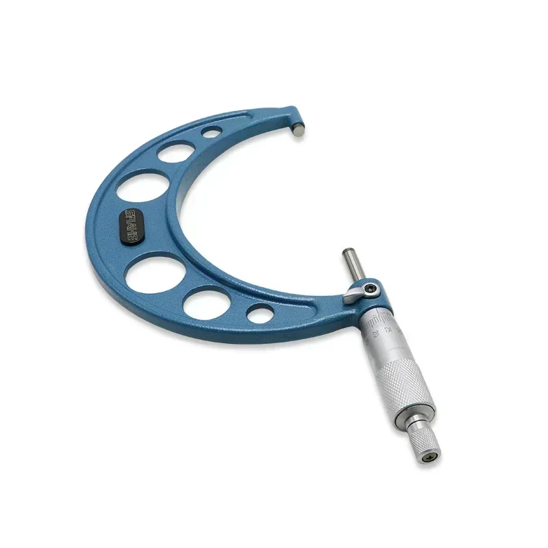 100-125mm High Accuracy Hardened Alloy Probe Outside Micrometer Gauge Micrometer Measuring Tool 0.01mm