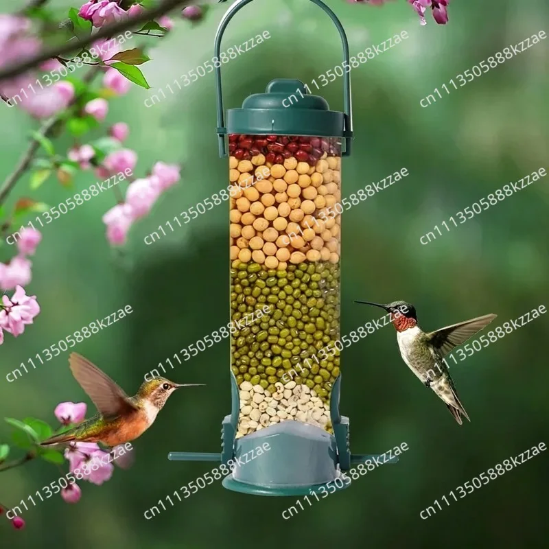 Cross-border new products Outdoor courtyard wrought iron bird feeder Suspended water feeder