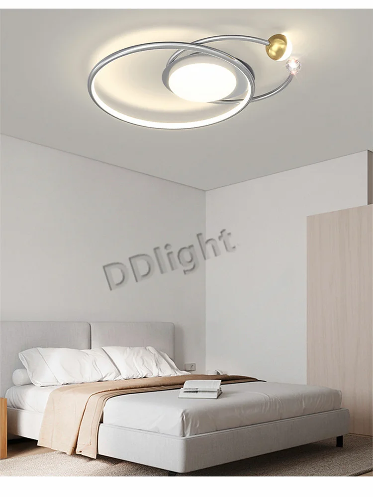 Modern Nordic New Design LED Ceiling Chandelier For Living Dining Room Kitchen Pendant Light Bedroom Lustre Decor Ceiling Lamps