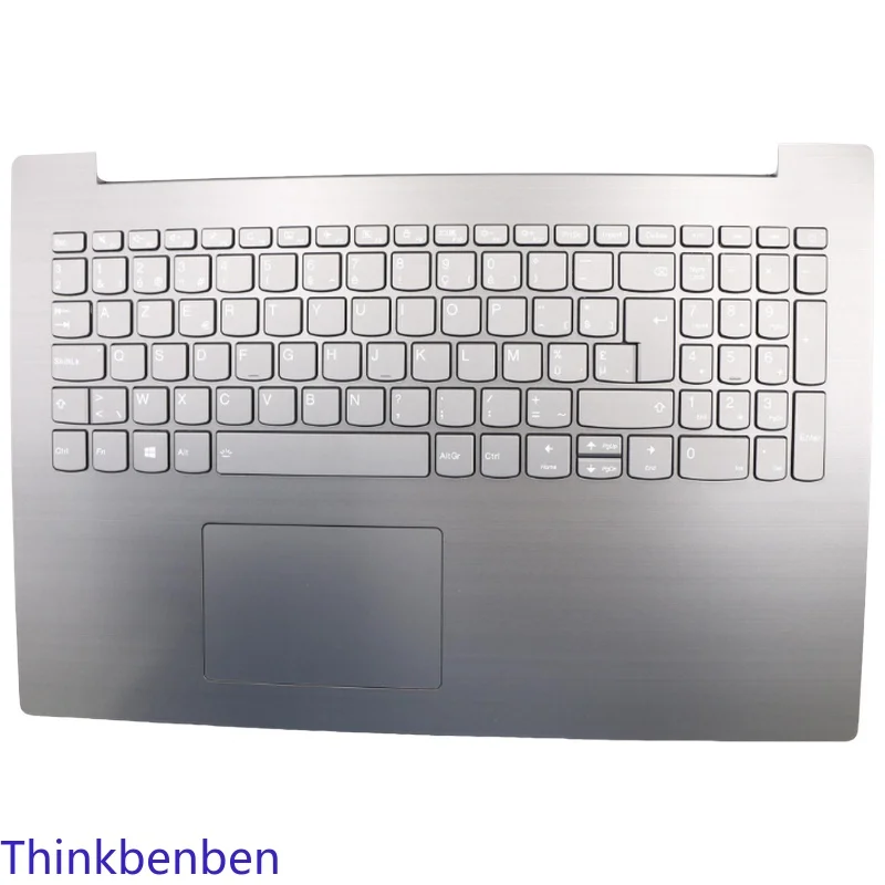 BE Belgian Backlit Keyboard Iron Gray Upper Case Palmrest Shell Cover For Lenovo Ideapad 330 15 ICH Laptop 5CB0R47023