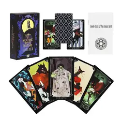 Big Size 12x7cm English Cards The Nightmare Before Christmas Tarot Deck And PDF Guidebook Board Game Divination Tell the Future