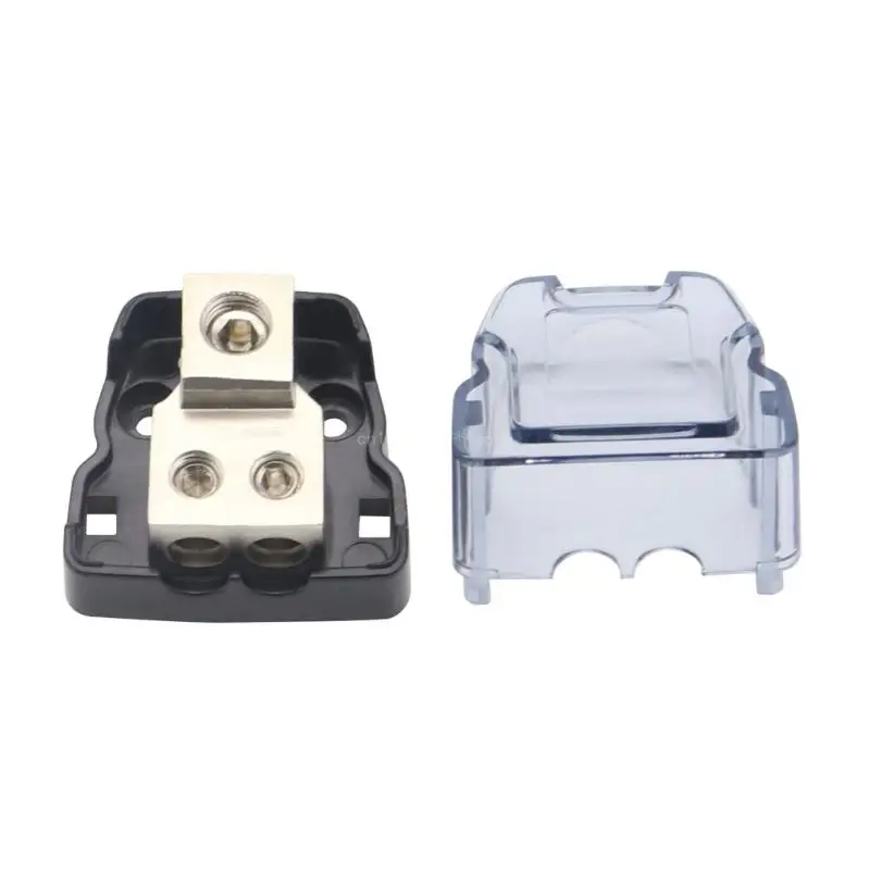 Professional Power Distributor Block Wiring Junction Box Fit for Car Sound Frequency Systems with Easy Installation Tool