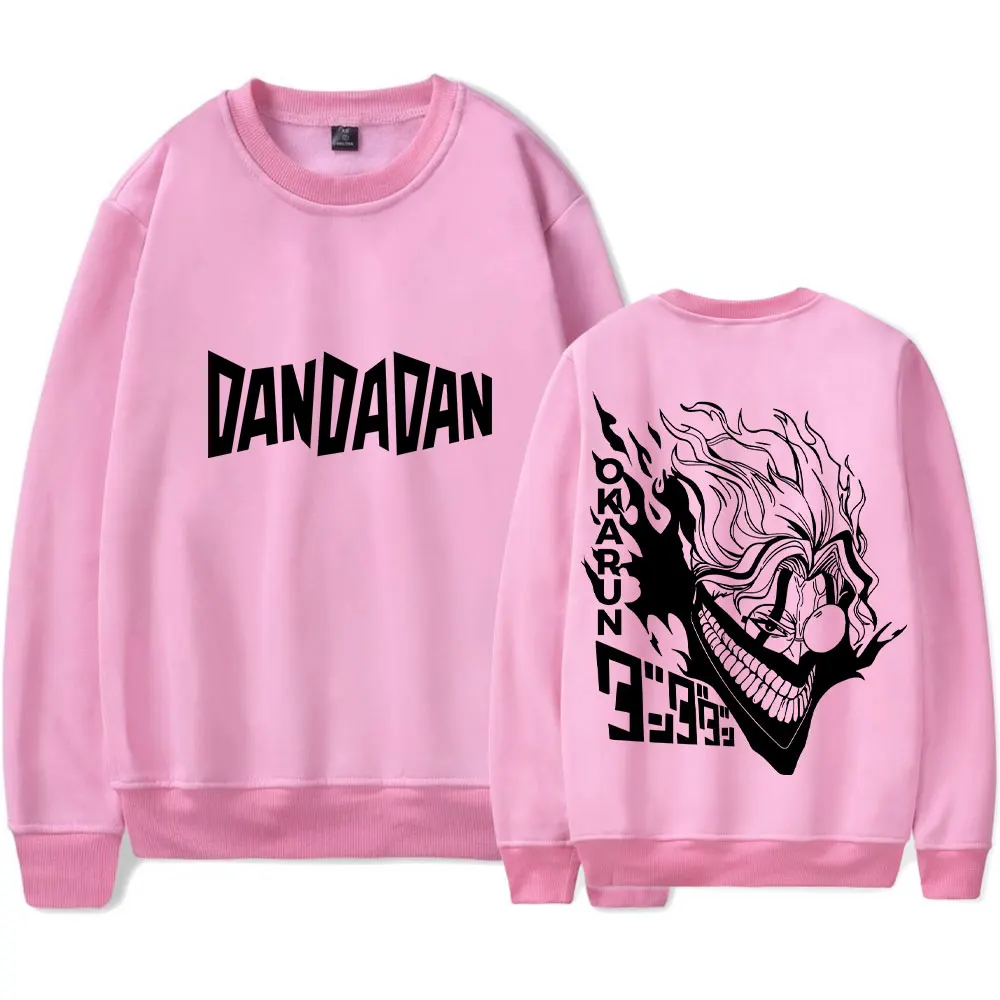 Dandadan Merch Anime Okarun  Sweater Crewneck Capless Sweatshirt Men/women harajuku Pullover clothing