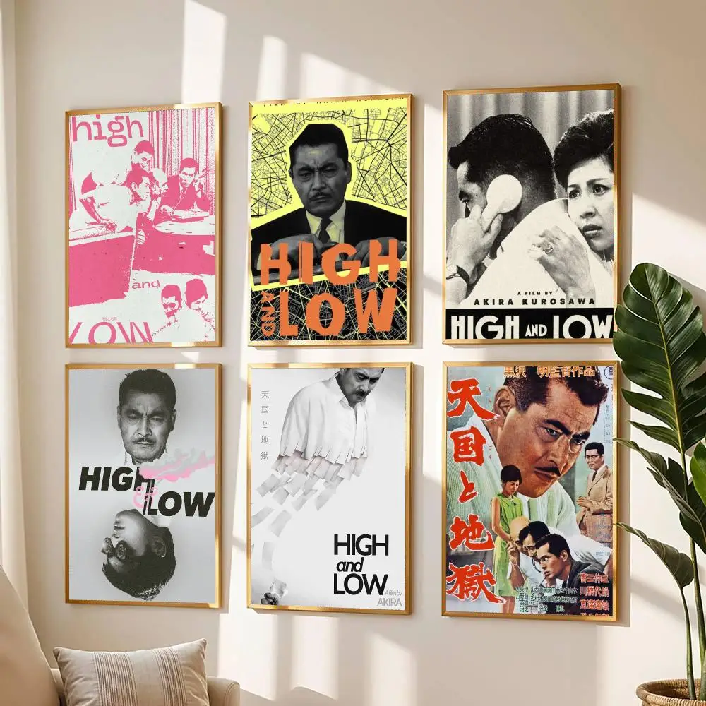 classic movie H-High and Low-W Painting Calligraphy Boho Botanical Decor for Living Room  Elegant Home Style