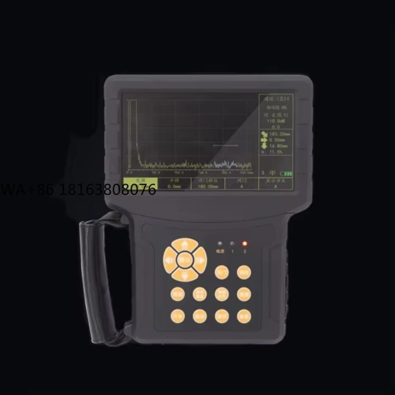 Digital Portable Ultrasonic Flaw Detector NDT UT Industrial Tester For Metal Internal Crack Porosity Defect Detection