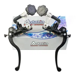 Universal Adelin Motorcycle Radial Mounting Brake Master Cylinder Clutch Lever Motorbike Hydraulic Pump Brakes Levers