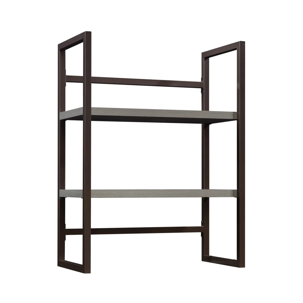 

Библиотечная шкафчик, настольная книжная полка с коричневой отделкой