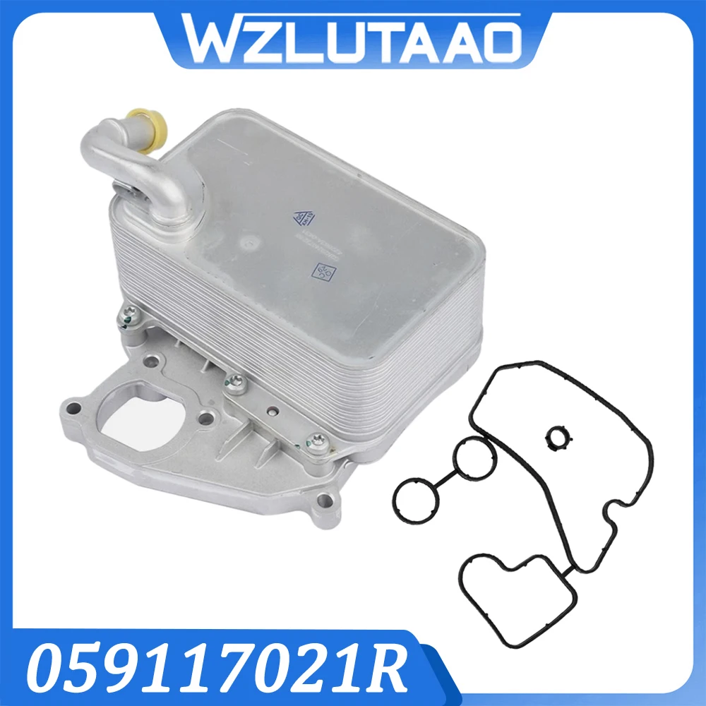 

059117021R 059117015P Diesel Engine Oil Cooler A4 S4 A5 S5 A6 S6 A7/SP A8 S8 Q5 Q7 VW Touareg 3.0L 95810727121
