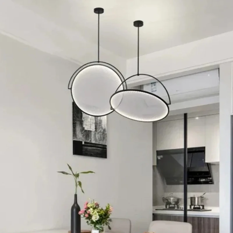 

Restaurant Personalized Fabric Pendant Light Creative Modern Minimalist Art Pendant Lamp Home Decoration Lighting Fixtures