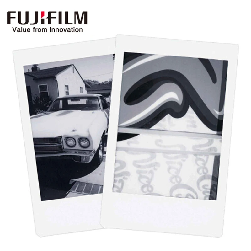 10-50 Sheets Fujifilm Instax Mini 11 Black And White Monochrome Films for Instant Mini 12 9 7s 25 Camera Instax Film Photo Paper