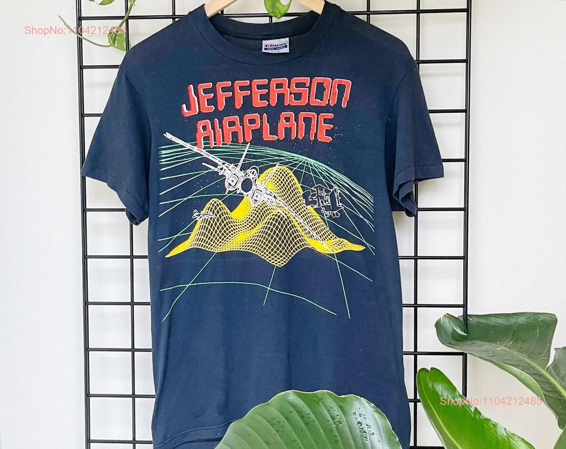 Vintage 1989 Jefferson Airplane Tour T Shirt long or short sleeves