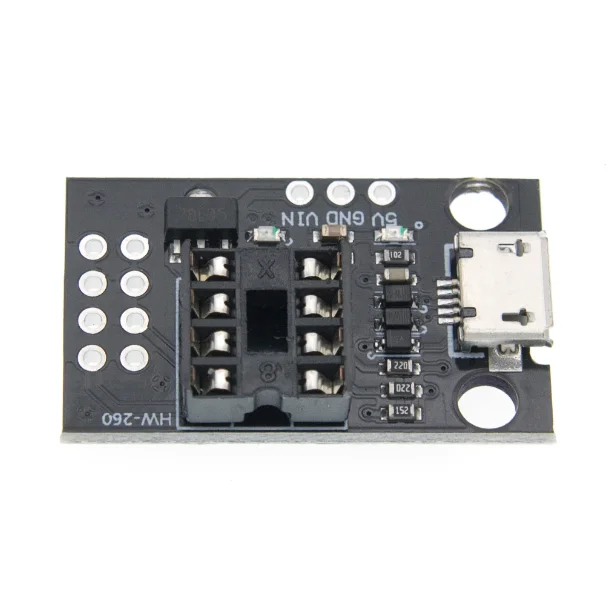 T42 ATtiny13A ATtiny25 ATtiny45 ATtiny85 Pluggable Development Programming Board Module