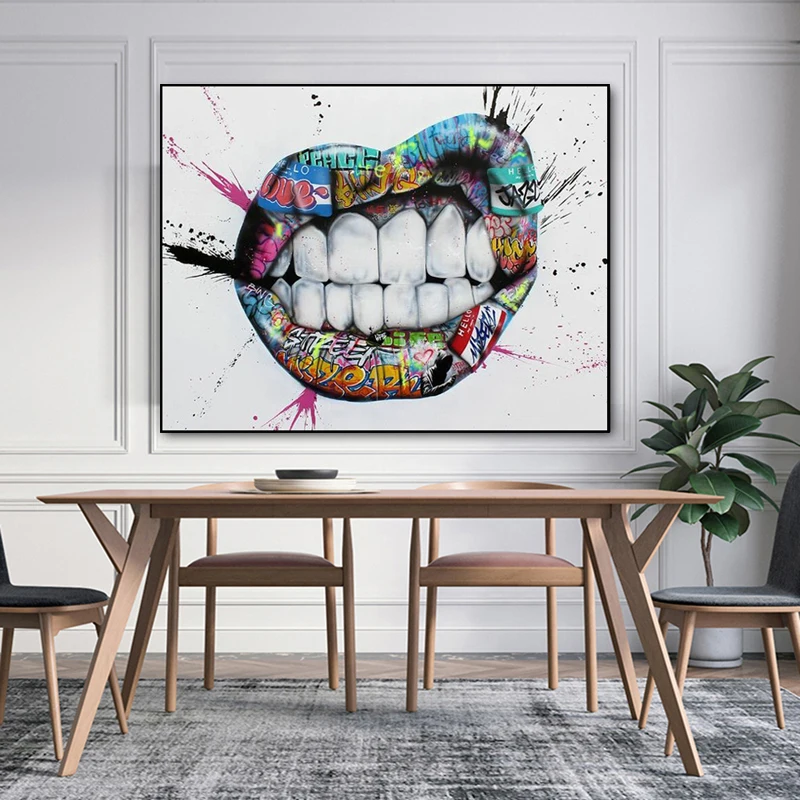 Dental Clinic Dentist Anatomy of the Teeth Mural Wall Art Pictures Posters Canvas Paintings for Room Decorations Home Decor